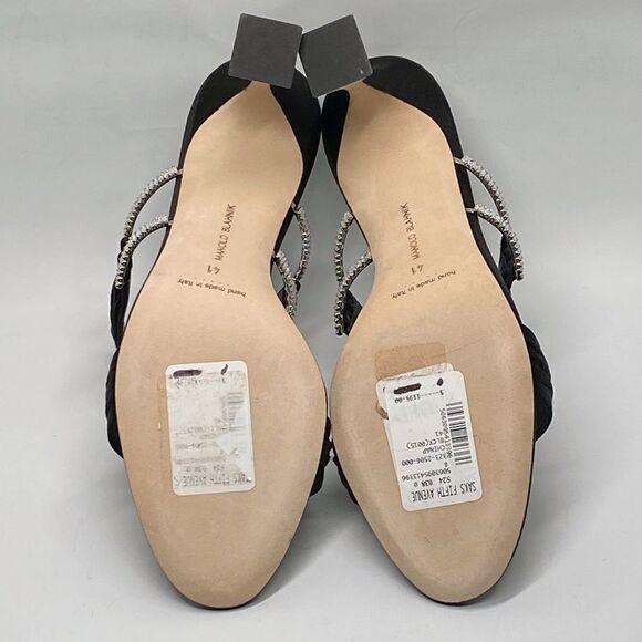 Manolo Blahnik Chinap 70MM Crystal Buckle Sandals size 41 - Picture 12 of 13